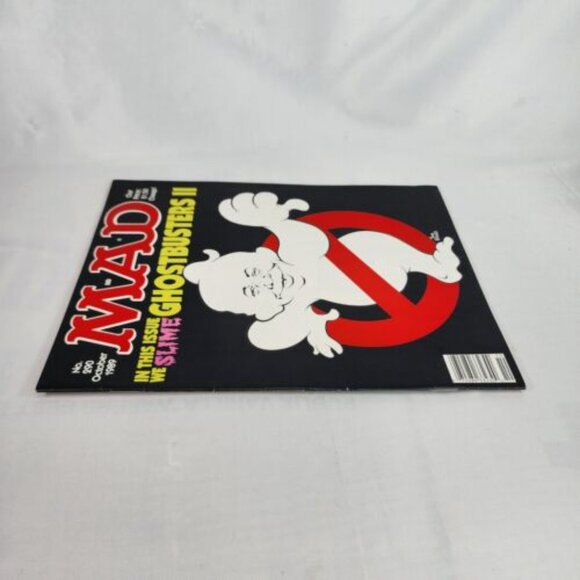 Mad Magazine # 290 October 1989 Ghostbusters 2 Slimer Sam Viviano Cover Art FN+ - Picture 5 of 7